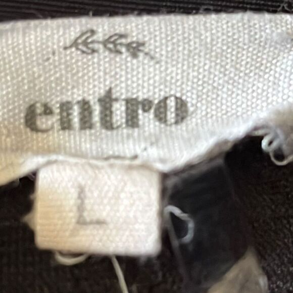 Entro Corbet Style Quilted 1/4 Button Down Pullover Sweatshirt Sz. L - Picture 3 of 8